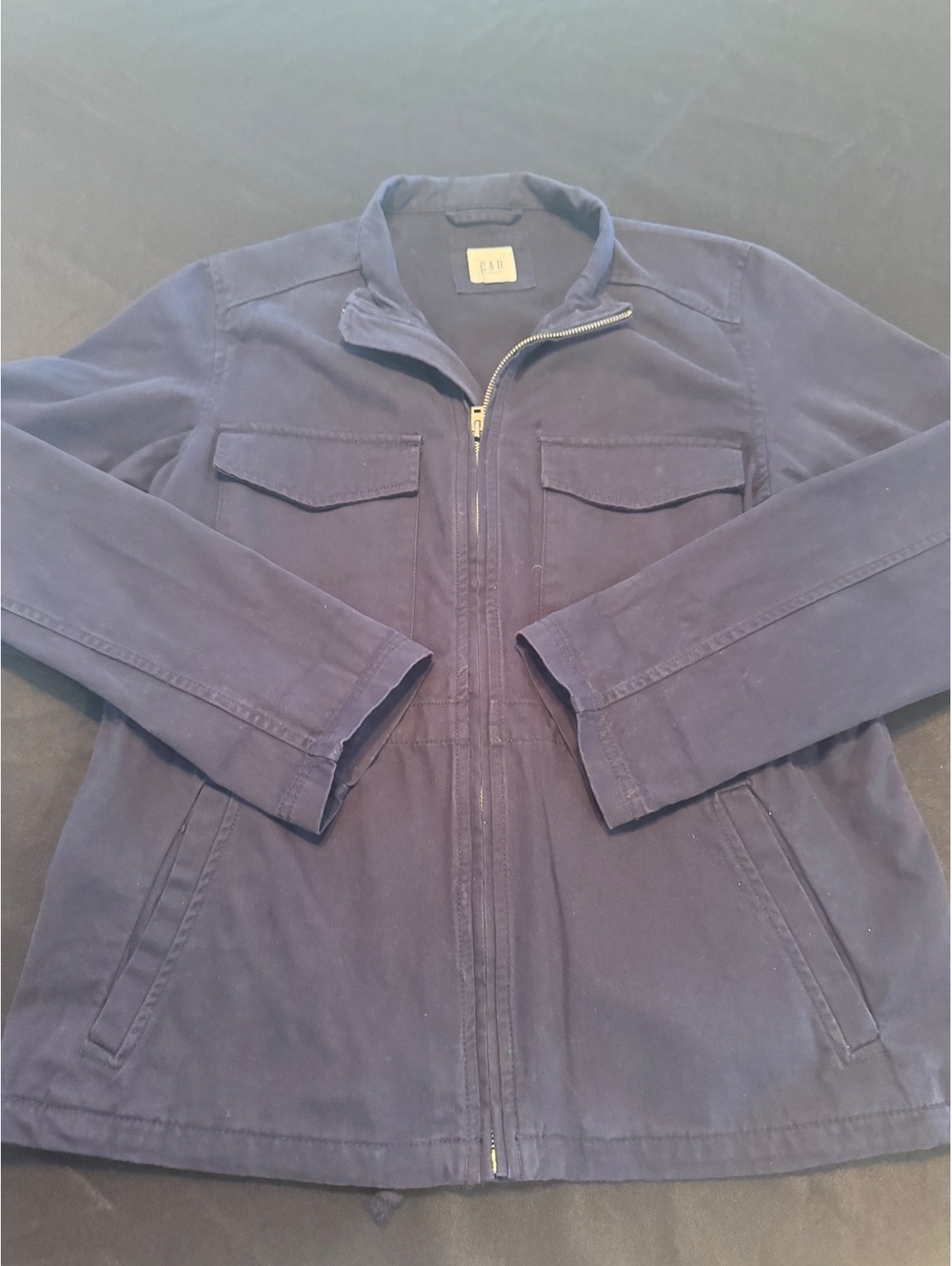 GAP Men's Navy Cotton Jacket Size L